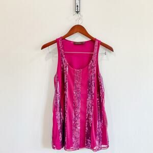 NWOT Women's Small Sequined Sleeveless Top